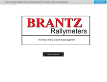 Tablet Screenshot of brantz.co.uk